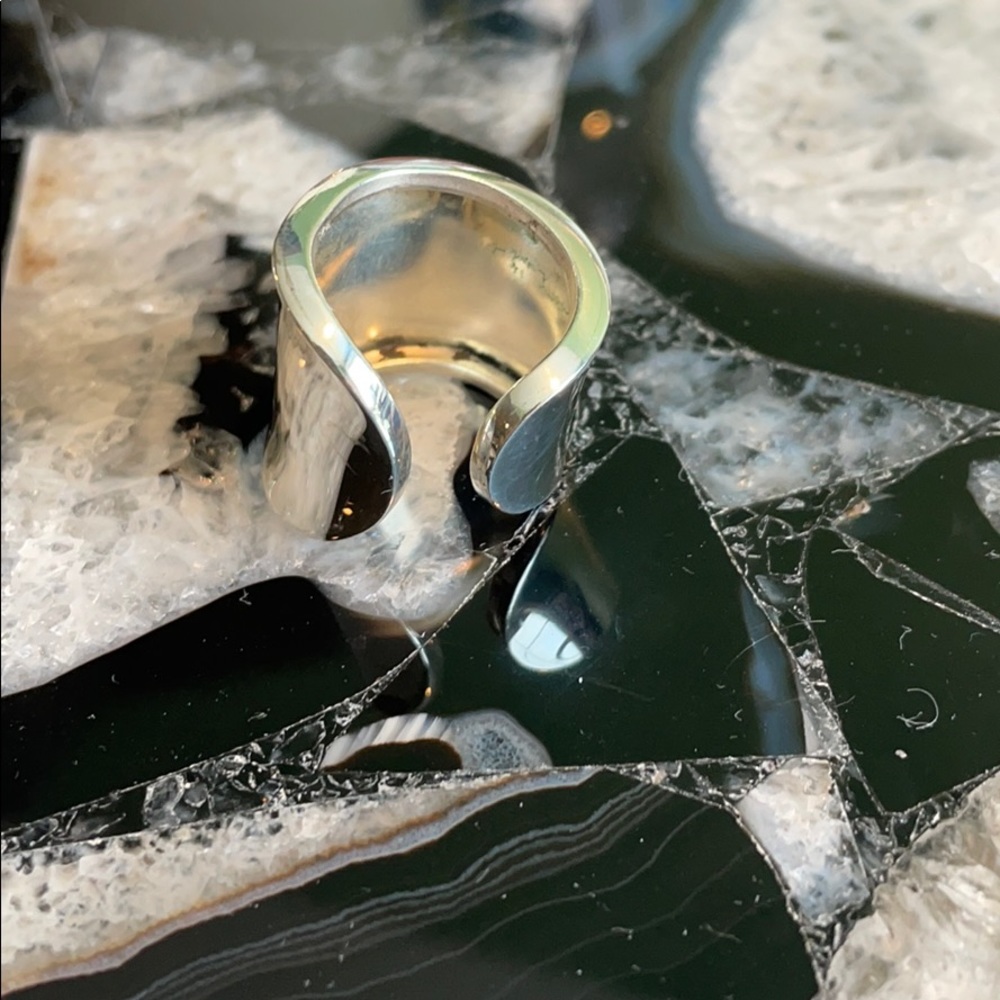 Sterling Silver Large Statement Ring - image 3
